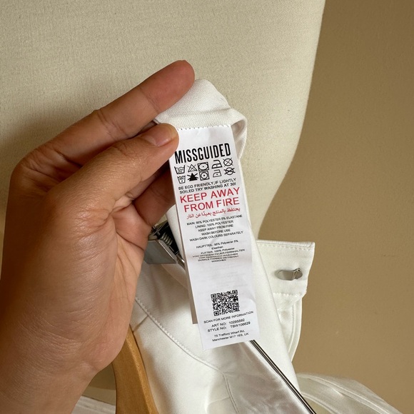 Misguided Tailored Cigarette Trousers - Picture 6 of 6